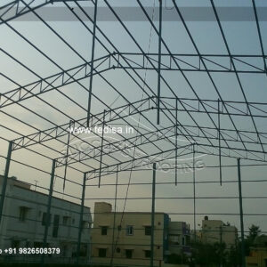 Industrial Shed Design with Modern Exterior Framework No-0257