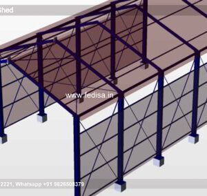 Industrial Shed Design for Factory Warehouse Projects No-0298