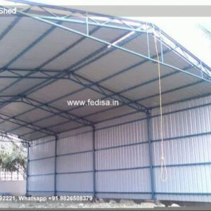 Industrial Shed Design with Heavy Structural Steel Support No-0304