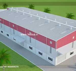 Industrial Shed Design for Commercial Logistics Warehouses No-0308