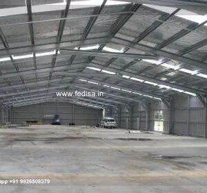 Industrial Shed Design with Spacious Open Span Concepts No-0309