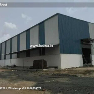 Industrial Shed Design with Contemporary Steel Roof Design No-0327