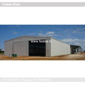 Industrial Shed Design with Premium Steel Beam Construction No-0335