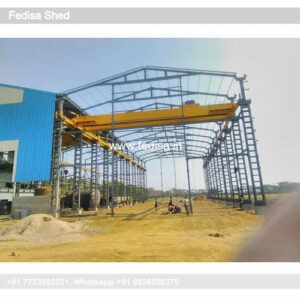 Industrial Shed Design with Efficient Structural Support Systems No-0363