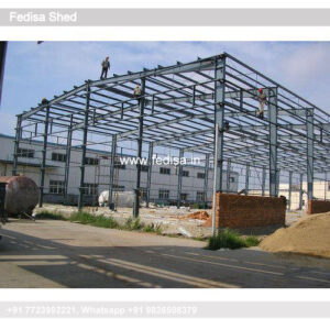 Industrial Shed Design with Functional Commercial Roofing No-0383