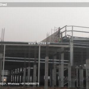 Industrial Shed Design with Spacious Open Structural Layout No-0406