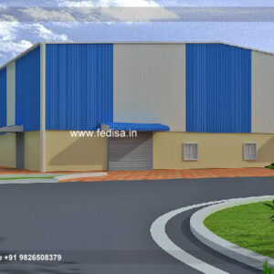 Industrial Shed Design for Industrial Manufacturing Expansion Units No-0409