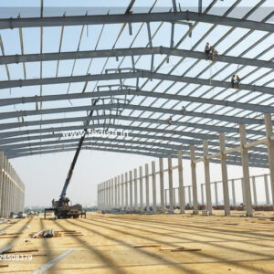 Industrial Shed Design with Strong Structural Commercial Layout No-0428