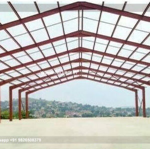 Industrial Shed Design with Functional Open Span Industrial Layout No-0432