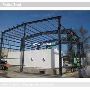 Industrial Shed Design with Contemporary Commercial Steel Design No-0460