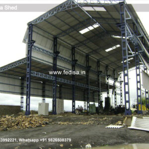 Industrial Shed Design with Premium Steel Beam Structural Appeal No-0472