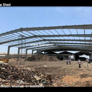 Industrial Shed Design with Contemporary Industrial Roofing Systems No-0473