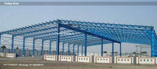Industrial Shed Design with Spacious Commercial Industrial Layout No-0478