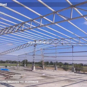 Industrial Shed Design with Durable Exterior Structure No-0570