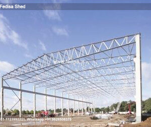 Industrial Shed Design with High Quality Steel Frame No-0575