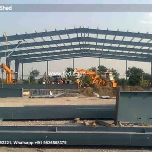Industrial Shed Design with Attractive Roof Architecture No-0577