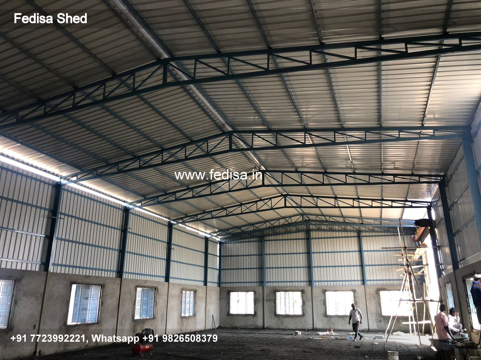 Industrial Shed Design for Production and Storage Units No-0590