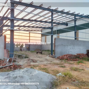 Industrial Shed Design with Functional Roof Layout No-0594