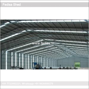 Industrial Shed Design with Premium Steel Roofing No-0602