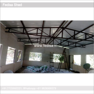 Industrial Shed Design with Contemporary Roof Design No-0618