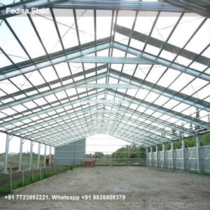 Industrial Shed Design with Durable Industrial Materials No-0623