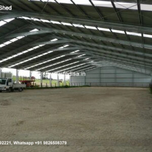 Industrial Shed Design with Industrial Grade Roofing No-0635