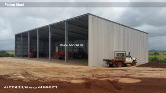 Industrial Shed Design for Industrial Equipment Warehousing No-0672