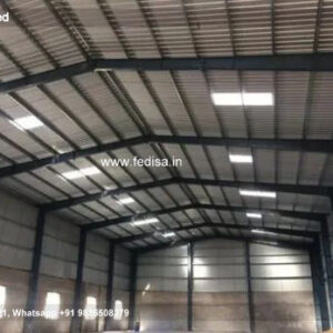 Industrial Shed Design with Modern Open Span Roofing No-0673