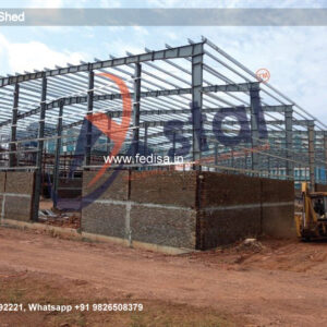 Industrial Shed Design for Warehouse and Production Units No-0685