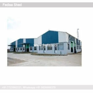 Industrial Shed Design with Functional Structural Beauty No-0708
