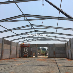 Industrial Shed Design with Efficient Factory Space Planning No-0729