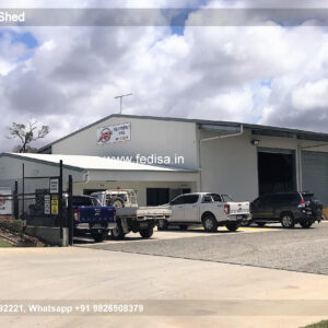 Industrial Shed Design with Premium Structural Quality No-0738