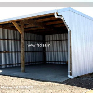 Industrial Shed Design with Efficient Warehouse Roofing No-0740