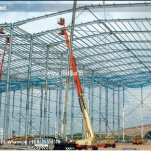 Industrial Shed Design with Spacious Structural Layout No-0747