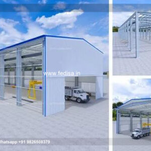 Industrial Shed Design for Industrial Factory Warehouses No-0768