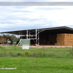 Industrial Shed Design with Premium Roofing Architecture No-0777