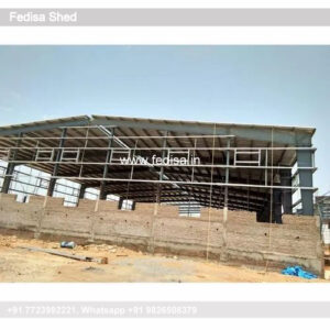 Industrial Shed Design with Modern Structural Framework No-0795