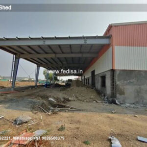 Industrial Shed Design with Durable Commercial Roofing No-0797