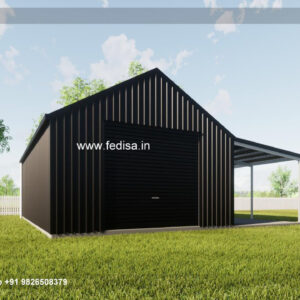 Advanced Industrial Shed Design for Large Warehouses No-0801