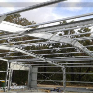 Industrial Shed Design with Premium Factory Roofing No-0814