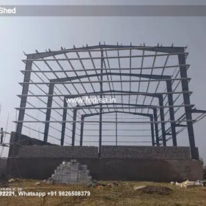Industrial Shed Design with Spacious Factory Infrastructure No-0824
