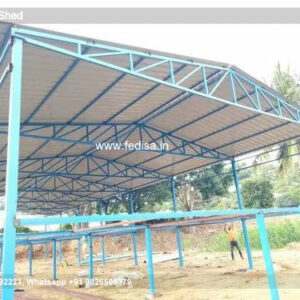 Industrial Shed Design for Industrial Equipment Storage No-0839