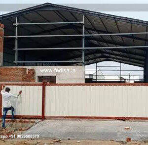 Industrial Shed Design with Premium Warehouse Exterior No-0848