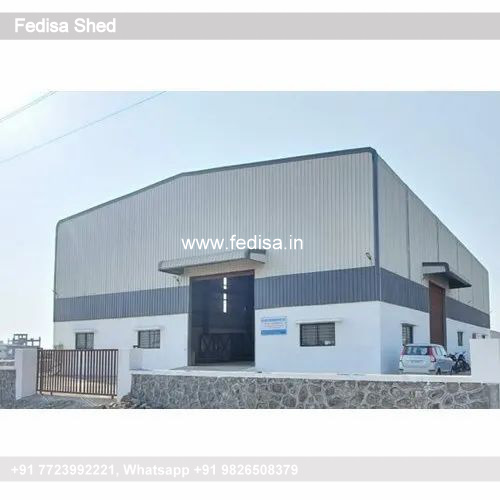 Industrial Shed Design for Industrial Distribution Warehouses No-0849