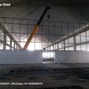 Industrial Shed Design with Attractive Warehouse Layout No-0855