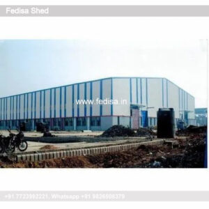 Industrial Shed Design with Efficient Structural Support Systems No-0863