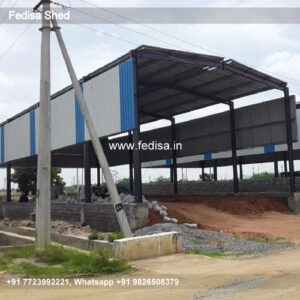 Industrial Shed Design with Functional Industrial Framework No-0867