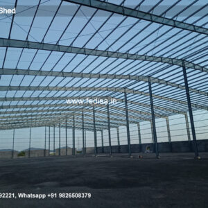Industrial Shed Design with Premium Open Span Layout No-0872