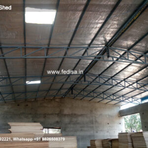 Industrial Shed Design with Modern Commercial Roofing Appeal No-0892