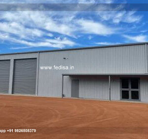 Industrial Shed Design with Strong Roofing Support Beams No-0914
